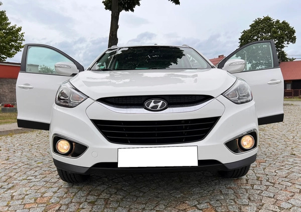 Hyundai ix35 cena 48900 przebieg: 200000, rok produkcji 2014 z Stawiski małe 631